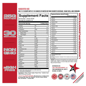 100% Whey Protein Isolate