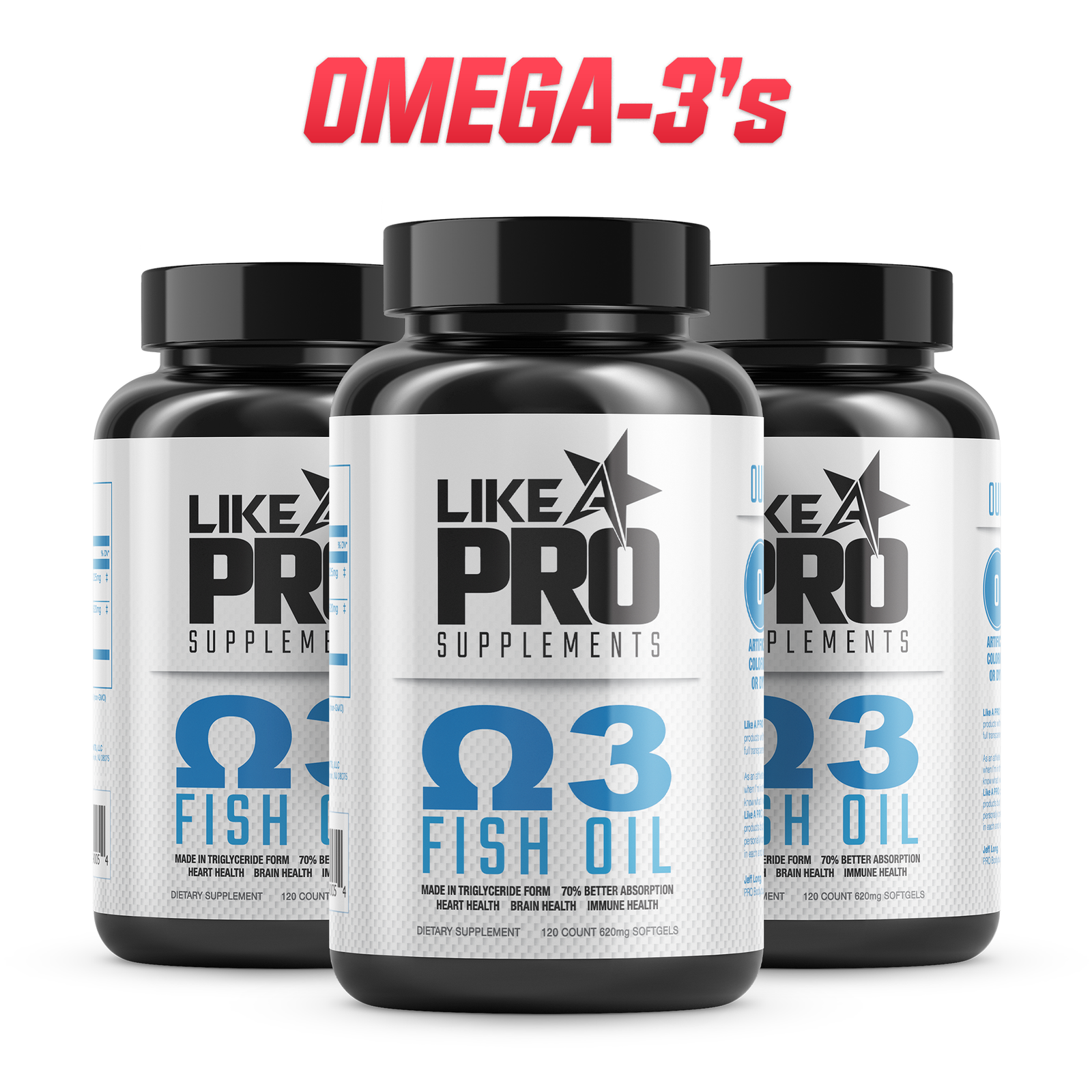 Don’t Hold Back Your Gains! 💊Why you NEED Omega-3’s