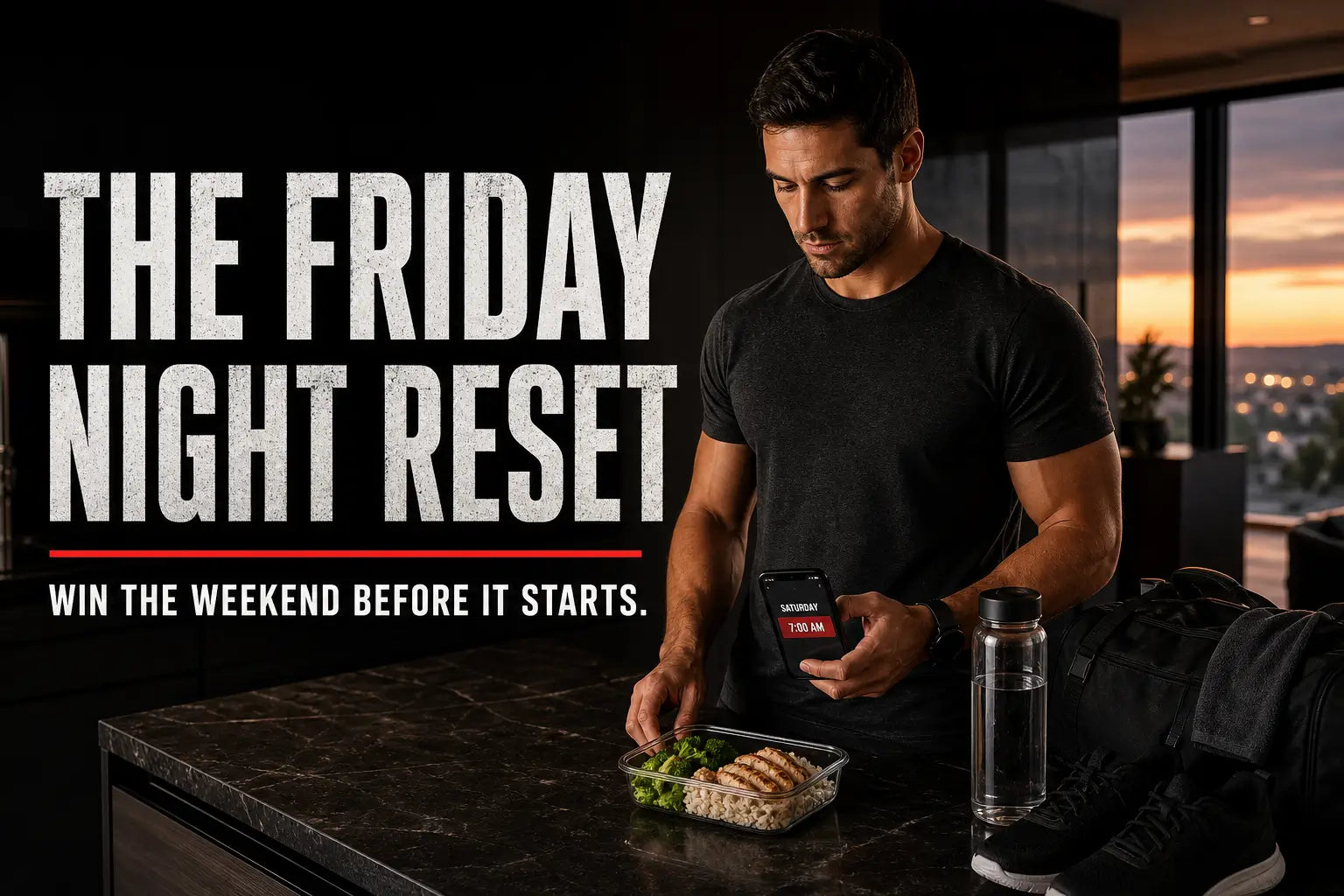 The Friday Night Reset: Win the Weekend Before It Starts