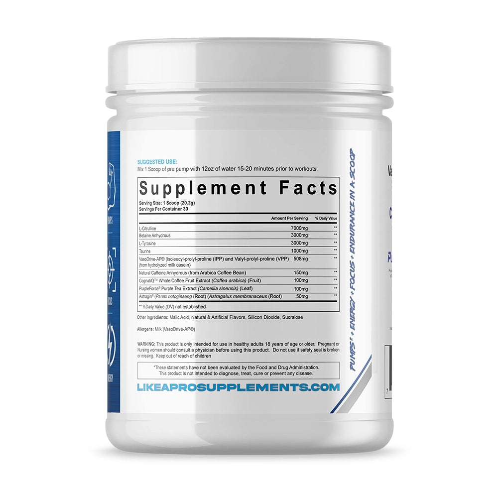 Pump + Focus™️ V4 30 Servings