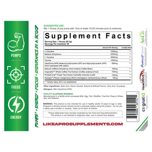 Pump + Focus™️ V4 30 Servings