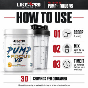 Pump + Focus™️ V5